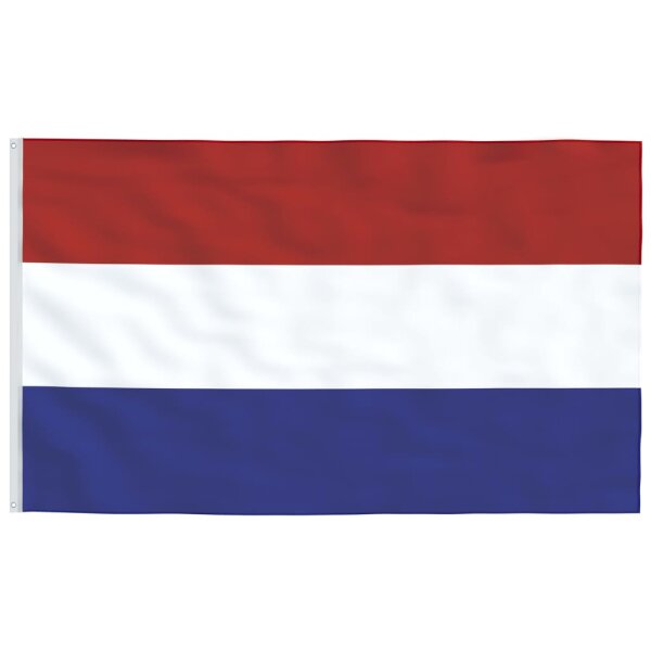 vidaXL Flagge der Niederlande 90&times;150 cm