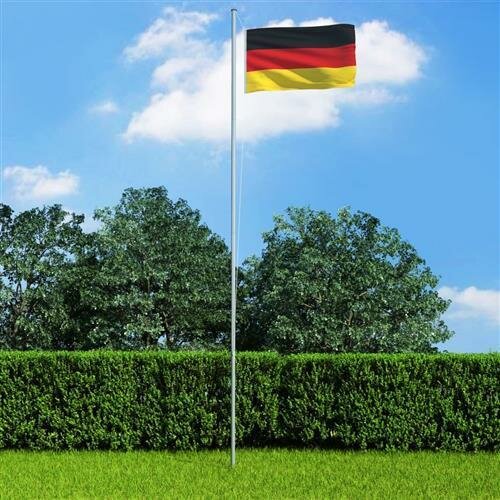 vidaXL Flagge Deutschlands 90 x 150 cm