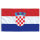 vidaXL Flagge Kroatiens 90×150 cm
