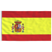 vidaXL Flagge Spaniens 90 x 150 cm