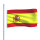 vidaXL Flagge Spaniens 90 x 150 cm