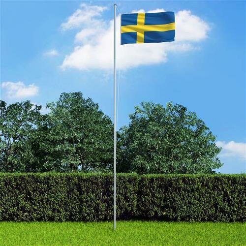 vidaXL Flagge Schwedens 90 x 150 cm