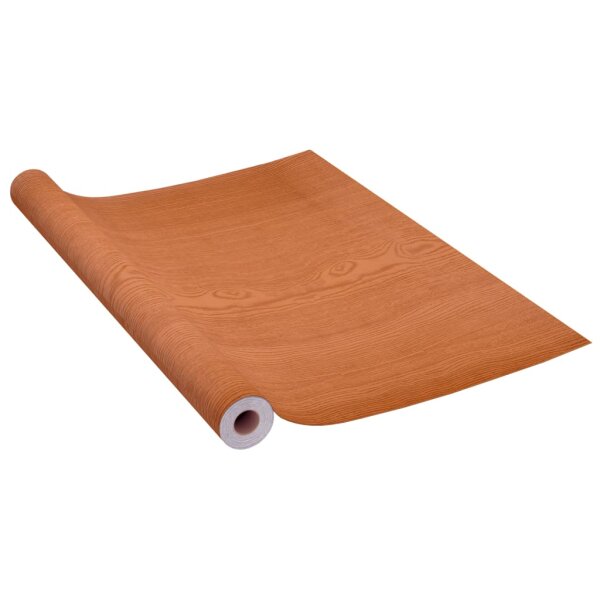 vidaXL Selbstklebende M&ouml;belfolie Helle Eiche 500 x 90 cm PVC