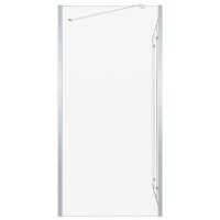 vidaXL Duschabtrennung 120x69x130 cm Hartglas Transparent