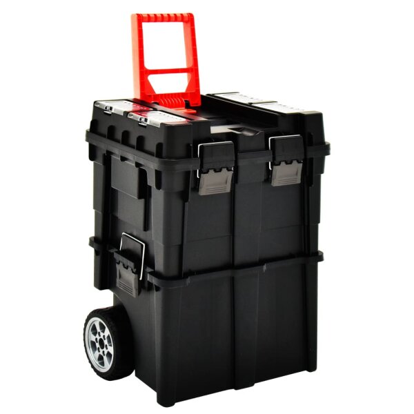 vidaXL Werkzeug-Organizer Trolley mit Griff 46&times;36&times;41 cm