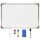 vidaXL Magnetisches Whiteboard Wei&szlig; 60 x 40 cm Stahl