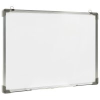 vidaXL Magnetisches Whiteboard Wei&szlig; 90 x 60 cm Stahl