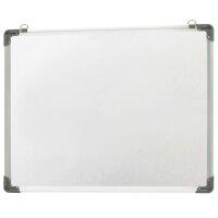 vidaXL Magnetisches Whiteboard Wei&szlig; 90 x 60 cm Stahl