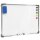 vidaXL Magnetisches Whiteboard Wei&szlig; 90 x 60 cm Stahl