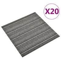 vidaXL Teppichfliesen 20 Stk. 5 m² 50x50 cm...