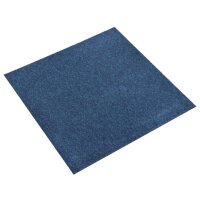 vidaXL Teppichfliesen 20 Stk. 5 m² 50x50 cm Dunkelblau