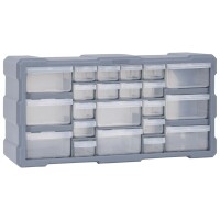 vidaXL Multi-Schubladen-Organizer mit 22 Schubladen...