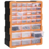 vidaXL Multi-Schubladen-Organizer mit 39 Schubladen...