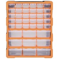 vidaXL Multi-Schubladen-Organizer mit 39 Schubladen 38x16x47 cm