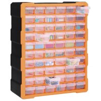 vidaXL Multi-Schubladen-Organizer mit 60 Schubladen 38x16x47,5 cm