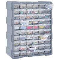 vidaXL Multi-Schubladen-Organizer mit 60 Schubladen 38x16x47,5 cm