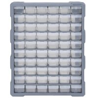 vidaXL Multi-Schubladen-Organizer mit 60 Schubladen 38x16x47,5 cm