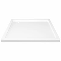 vidaXL Duschtasse ABS Quadratisch 90x90 cm