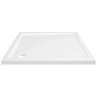 vidaXL Duschtasse ABS Quadratisch 90x90 cm