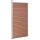 vidaXL Zaunelement WPC 95x186 cm Braun