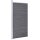 vidaXL Zaunelement WPC 95x186 cm Grau