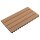 vidaXL Terrassenfliesen 6 Stk. WPC 60x30 cm 1,08 m&sup2; Braun