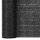 vidaXL Zaunblende Schwarz 1x10 m HDPE 75 g/m²