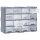 vidaXL Multi-Schubladen-Organizer 16 Schubladen 52x16x37 cm