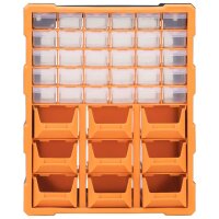 vidaXL Multi-Schubladen-Organizer mit 39 Schubladen 38x16x47 cm