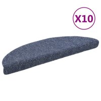 vidaXL Selbstklebende Treppenmatten 10 Stk. Blau 56x17x3...