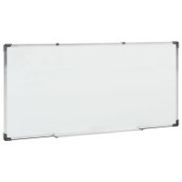 vidaXL Magnetisches Whiteboard Wei&szlig; 110x60 cm Stahl