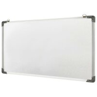 vidaXL Magnetisches Whiteboard Wei&szlig; 110x60 cm Stahl