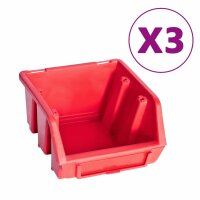 vidaXL 34-tlg. Behälter-Set für Kleinteile mit...