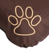 vidaXL Hundebett Gr&ouml;&szlig;e XL Braun