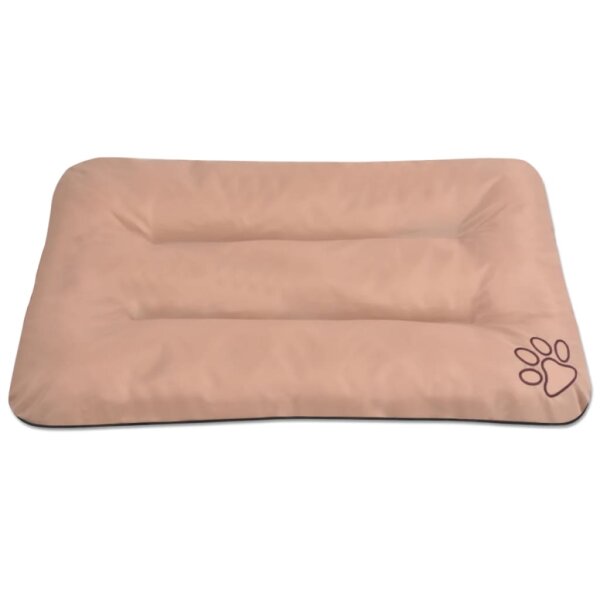 vidaXL Hundebett Gr&ouml;&szlig;e L Beige