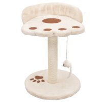 vidaXL Katzen-Kratzbaum Sisal 40 cm Beige und Braun