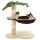 vidaXL Katzen-Kratzbaum mit Sisal-Kratzstange 50 cm Beige und Braun