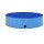 vidaXL Hundepool Faltbar Blau 120 x 30 cm PVC