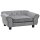 vidaXL Hundesofa Grau 72x45x30 cm Pl&uuml;sch