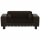 vidaXL Hundesofa Braun 81x43x31 cm Pl&uuml;sch und Kunstleder