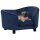 vidaXL Hundesofa Blau 69x49x40 cm Pl&uuml;sch