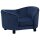 vidaXL Hundesofa Blau 69x49x40 cm Pl&uuml;sch