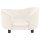 WOWONA Hundesofa Creme 69x49x40 cm Pl?sch