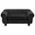 vidaXL Hundesofa Schwarz 72x45x30 cm Pl&uuml;sch