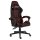 vidaXL Gaming-Stuhl Schwarz und Weinrot Kunstleder