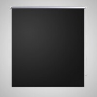 Verdunkelungsrollo Verdunklungsrollo 100 x 175 cm schwarz