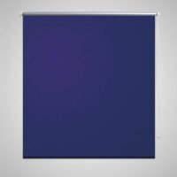 Verdunkelungsrollo 120 x 175 cm blau