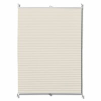 Plissee Faltrollo Rollo Plisseerollo 50x125cm Creme