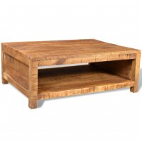 vidaXL Couchtisch Massivholz Mango