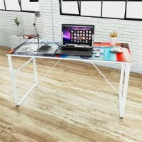 Schreibtisch mit Lifestyle Print